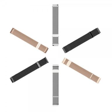 DUX DUCIS Samsung Galaxy Watch 20mm Armband Milanese Silver