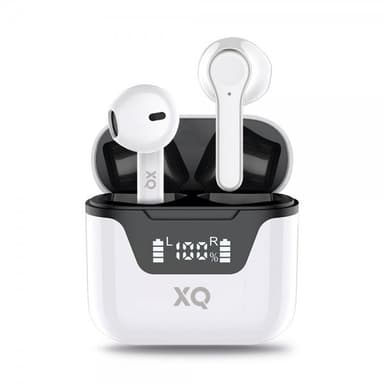 XQISIT Hörlurar TW200 True Wireless Earphones Vit