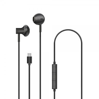 XQISIT Hörlurar USB-C Earphones Svart