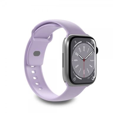 Puro Apple Watch 42/44/45mm/Apple Watch Ultra Armband ICON Silicone Band Lavender