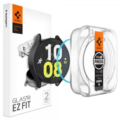 Spigen Samsung Galaxy Watch 6 44mm Skärmskydd GLAS.tR EZ Fit 2-pack