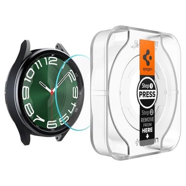 Spigen Samsung Galaxy Watch 6 Classic 47mm Skärmskydd GLAS.tR EZ Fit 2-pack