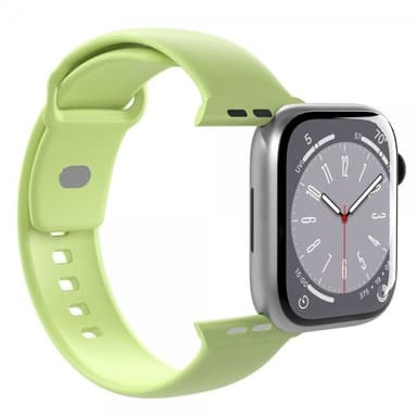 Puro Apple Watch 42/44/45mm/Apple Watch Ultra Armband ICON Silicone Band Matcha Green