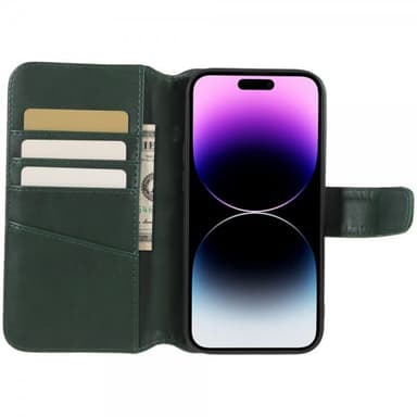 Nordic Covers iPhone 12/iPhone 12 Pro Fodral Essential Leather Juniper Green