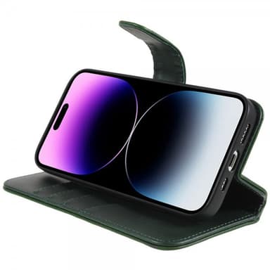 Nordic Covers iPhone 12/iPhone 12 Pro Fodral Essential Leather Juniper Green