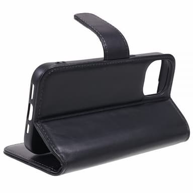 Nordic Covers iPhone 12/iPhone 12 Pro Fodral Essential Leather Raven Black