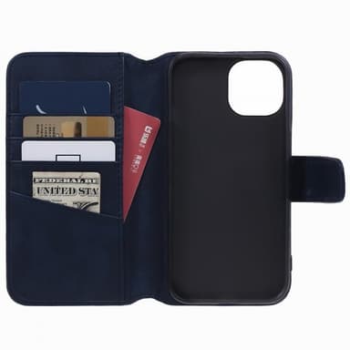 Nordic Covers iPhone 12/iPhone 12 Pro Fodral Essential Leather Heron Blue