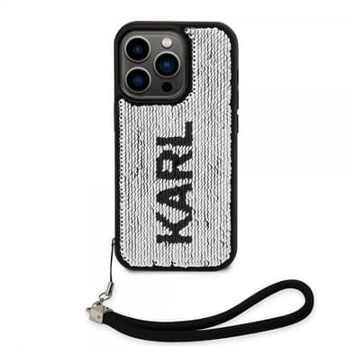 Karl Lagerfeld iPhone 15 Pro Max Skal Sequin Svart
