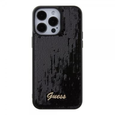 Guess iPhone 15 Pro Max Skal Sequin Svart