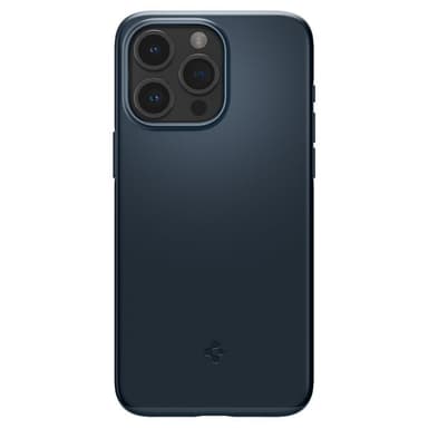 Spigen iPhone 15 Pro Skal Thin Fit Metal Slate