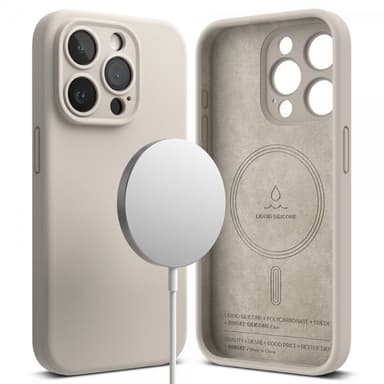 Ringke iPhone 15 Pro Max Skal Silicone Magnetic Stone