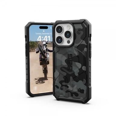 Urban Armor Gear (UAG) iPhone 15 Pro Skal Pathfinder SE MagSafe Midnight Camo