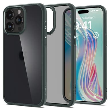 Spigen iPhone 15 Pro Max Skal Ultra Hybrid Frost Green