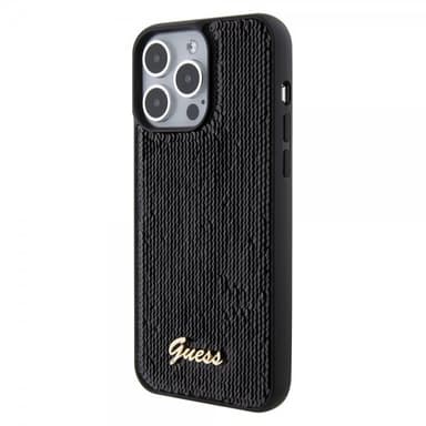 Guess iPhone 15 Pro Max Skal Sequin Svart