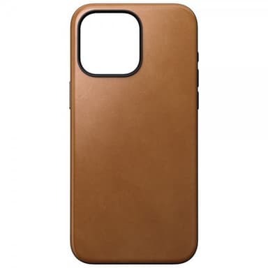 NOMAD iPhone 15 Pro Max Skal Modern Leather Case English Tan