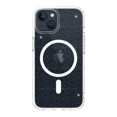 Just Mobile iPhone 14 Skal TENC BlingBling MagSafe Transparent Klar