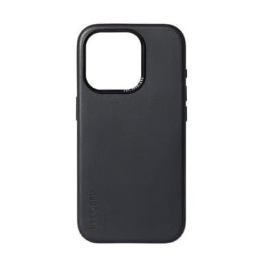 Decoded iPhone 15 Pro Max Skal Leather Backcover Svart
