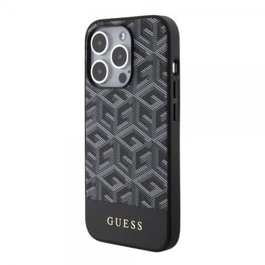Guess iPhone 15 Pro Skal G Cube MagSafe Svart