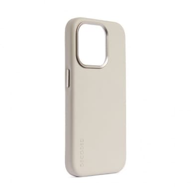 Decoded iPhone 15 Pro Skal Leather Backcover Clay
