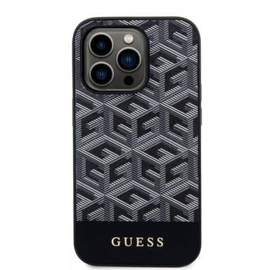 Guess iPhone 14 Pro Max Skal G Cube MagSafe Svart
