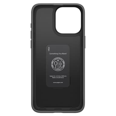 Spigen iPhone 15 Pro Max Skal Thin Fit Svart
