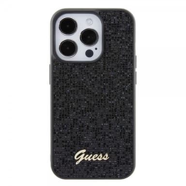 Guess iPhone 15 Pro Skal Square Mirror Svart