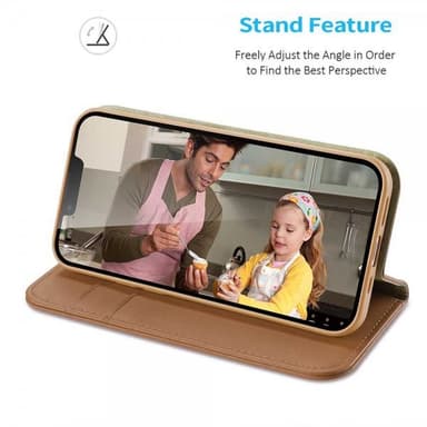 DUX DUCIS iPhone 15 Plus Fodral Hivo Series Brun