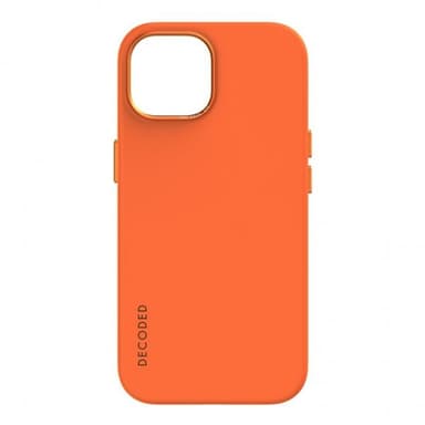 Decoded iPhone 15 Skal Silicone Backcover Apricot