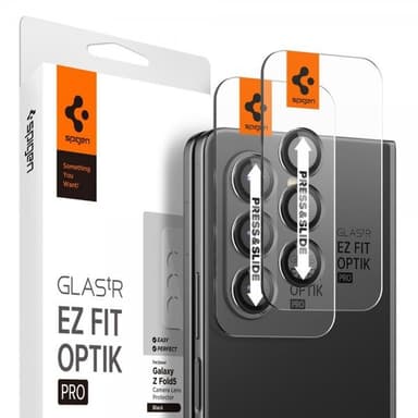 Spigen Samsung Galaxy Z Fold 5 Kameralinsskydd GLAS.tR EZ Fit Optik Pro 2-pack