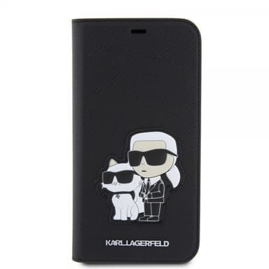 Karl Lagerfeld iPhone 11 Fodral NFT Saffiano Svart