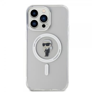 Karl Lagerfeld iPhone 15 Pro Max Skal Ikonik MagSafe Transparent
