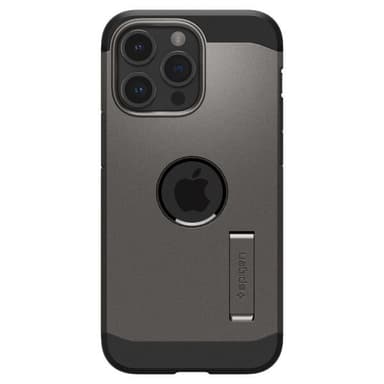 Spigen iPhone 15 Pro Skal Tough Armor MagFit Gunmetal