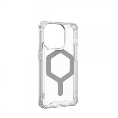 Urban Armor Gear (UAG) iPhone 15 Pro Skal Plyo MagSafe Ice Silver
