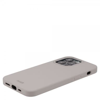 holdit iPhone 15 Pro Max Skal Silikon Taupe