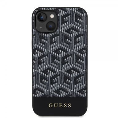 Guess iPhone 14 Skal G Cube MagSafe Svart