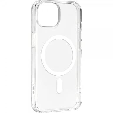 Puro iPhone 15 Skal LITE MAG Transparent Klar