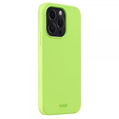 holdit iPhone 14 Pro Skal Silikon Acid Green