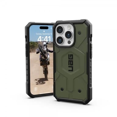 Urban Armor Gear (UAG) iPhone 15 Pro Skal Pathfinder MagSafe Olive Drab