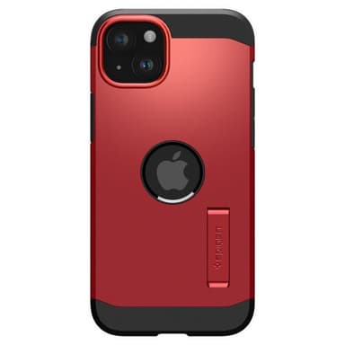 Spigen iPhone 15 Skal Tough Armor MagFit Röd