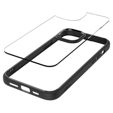 Spigen iPhone 15 Skal Ultra Hybrid Matte Matte Black