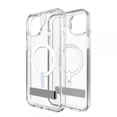 ZAGG iPhone 14 Plus/iPhone 15 Plus Skal Crystal Palace Snap Kickstand Clear
