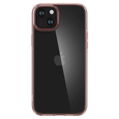Spigen iPhone 15 Skal Ultra Hybrid Rose Crystal