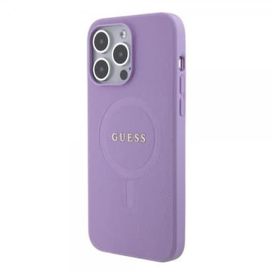 Guess iPhone 15 Pro Max Skal Saffiano MagSafe Lila