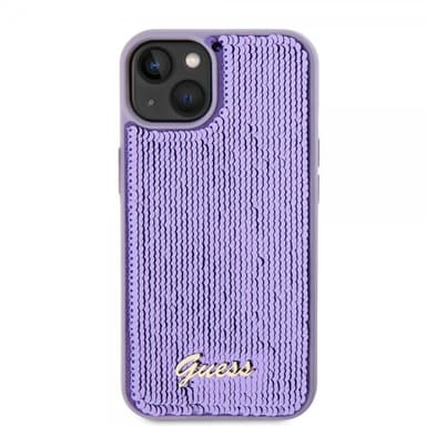 Guess iPhone 13 Skal Sequin Lila