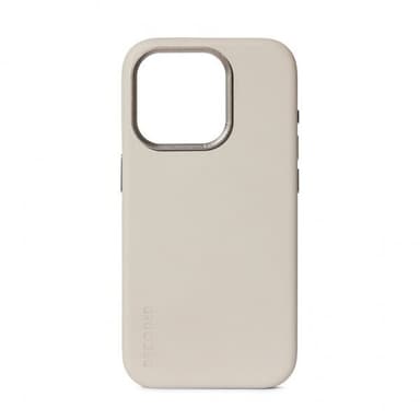 Decoded iPhone 15 Plus Skal Leather Backcover Clay