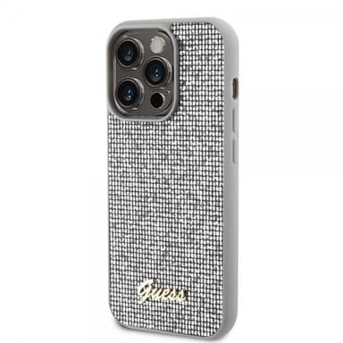 Guess iPhone 15 Pro Skal Square Mirror Silver