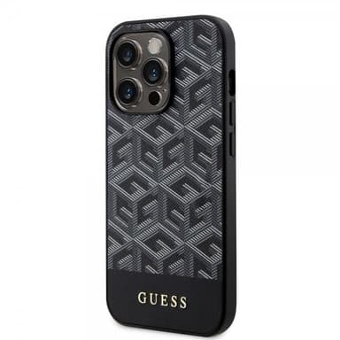 Guess iPhone 14 Pro Max Skal G Cube MagSafe Svart