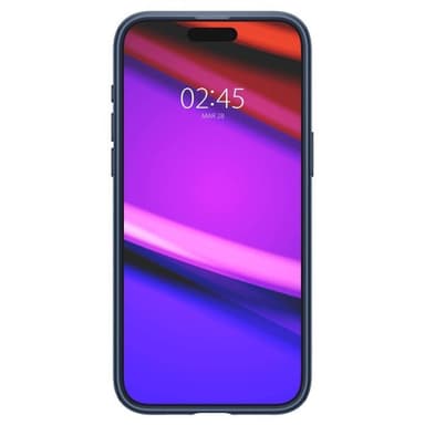 Spigen iPhone 15 Pro Skal Mag Armor MagFit Navy Blue