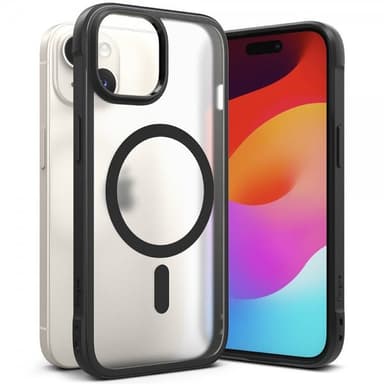 Ringke iPhone 15 Skal Fusion Bold Magnetic Matte Black
