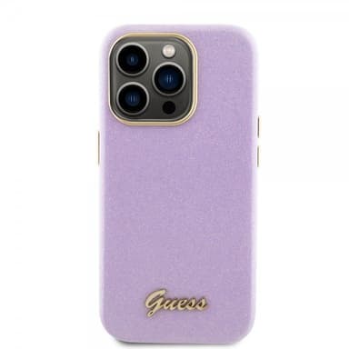 Guess iPhone 15 Pro Skal Full Glitter Wrapped Lilac